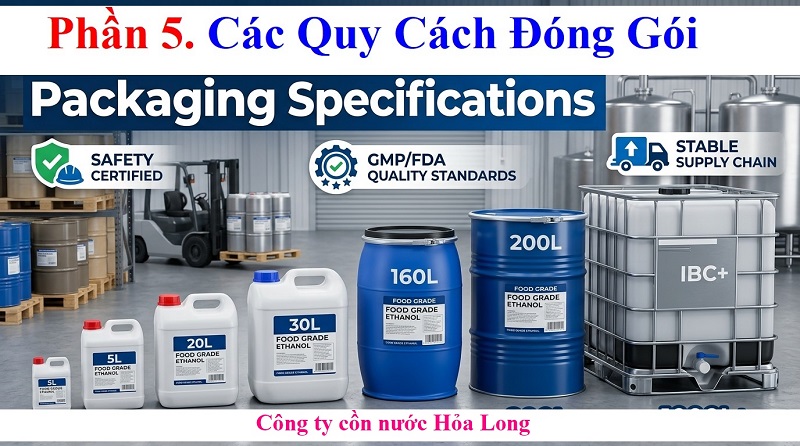 Mua Cồn Ethanol Thực Phẩm Ở Đâu Uy Tín? Hướng Dẫn Chọn Mua Đúng Chuẩn Chất Lượng